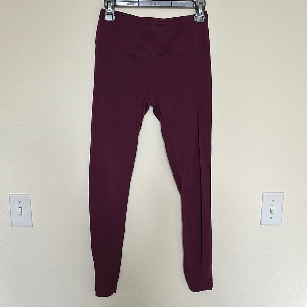Yogalicious Burgundy Leggings